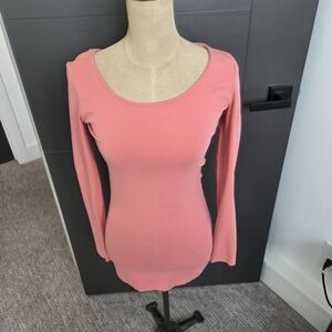 Vero Moda Pink Long Sleeve Tee